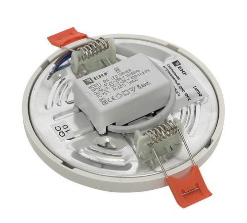 Светильник светодиодный встраиваемый ДВО 1002 6Вт 4000K IP20 Basic  DLL-1002-6-4000  EKF