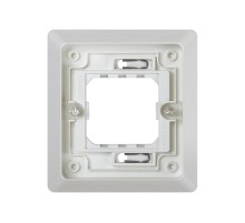 Simon 44 Aqua Основание под 1-местную рамку, IP55, скрытый монтаж, 95х104мм, S44 Aqua, серый  4400610-035  Simon