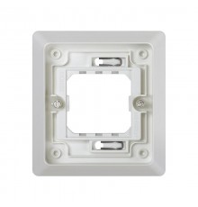 Simon 44 Aqua Основание под 1-местную рамку, IP55, скрытый монтаж, 95х104мм, S44 Aqua, серый  4400610-035  Simon