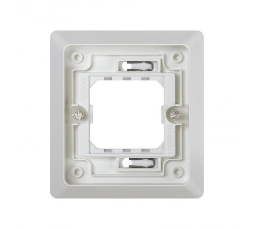Simon 44 Aqua Основание под 1-местную рамку, IP55, скрытый монтаж, 95х104мм, S44 Aqua, серый  4400610-035  Simon