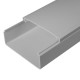Кабель-канал серый RAL 7035 100х40 (24м/уп) 2-й замок в п/э 2-й замок в п/э   PR03.0081  ПРОМРУКАВ