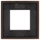 SKANDY Рамка 1-местная SK-F31Br металл шоколад   SK-M12-M-K30  IEK