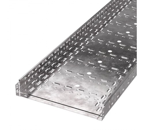Лоток перфорированный Стандарт 500х80х3000 (1,0 мм) (6 м/уп)   PR16.0018  Промрукав