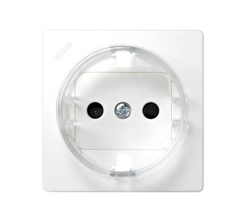Simon 73 Накладка со шторками на розетку с/з, S73 Loft, белый  73041-60  Simon