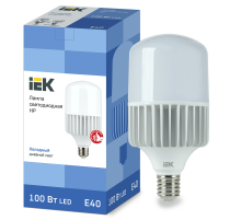 Лампа светодиодная промышленная HP 100Вт 230В 6500К E40  LLE-HP-100-230-65-E40  IEK