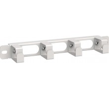 ITK Каб. орг. 10" 1U 4 кольца для шкафа 10" LINEA WS серый  CO35-1M4R-LWS  ITK