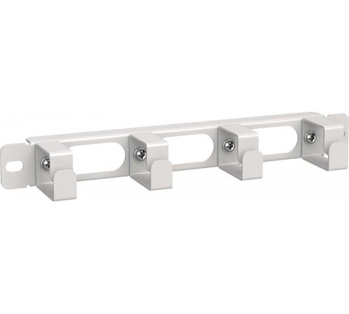 ITK Каб. орг. 10" 1U 4 кольца для шкафа 10" LINEA WS серый  CO35-1M4R-LWS  ITK