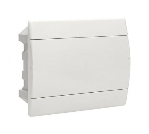 Щит распределительный ЩРВ-П-12 (пром. упаковка) белая дверца IP41 Basic  pb-v-12w-bas  EKF