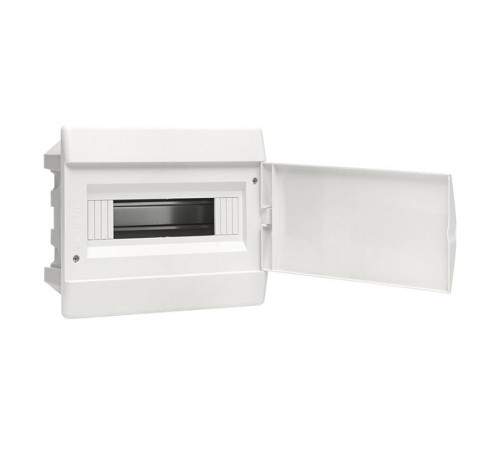 Щит распределительный ЩРВ-П-12 (пром. упаковка) белая дверца IP41 Basic  pb-v-12w-bas  EKF