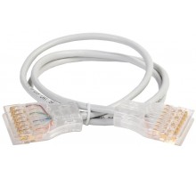 Патч-корд 110-110 4 пары, кат.5Е, 2м, серый  PC01-110-4P2M  ITK
