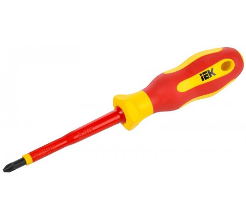  Отвертка диэлектрическая PZ2х100 Т2 ARMA2L 5  A2L5-SC30-T2-PZ-20-100  IEK