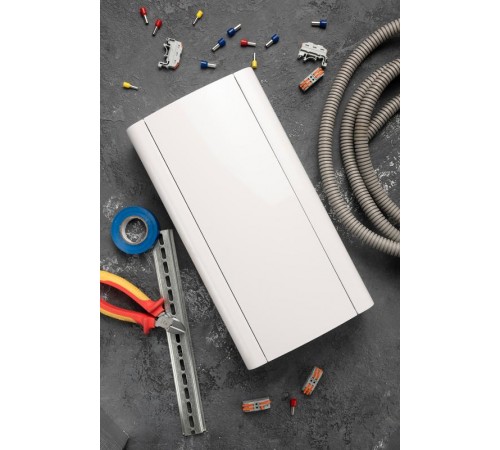 Щит распределительный навесной ЩРН-П-18 "SlimBox" белая дверца IP41 PROxima  sb-n-18w  EKF