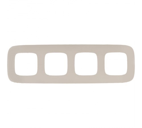 Valena ALLURE Слоновая кость Рамка 4-ая  754314  Legrand