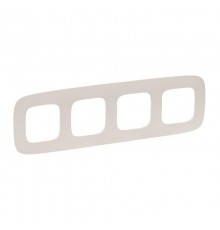Valena ALLURE Слоновая кость Рамка 4-ая  754314  Legrand