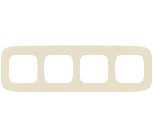 Valena ALLURE Слоновая кость Рамка 4-ая  754314  Legrand