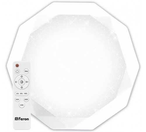 Светильник светодиодный декоративный бытовой AL5200 36W, Max. 2900Lum, 3000К-6500K, управляемый  29635  FERON