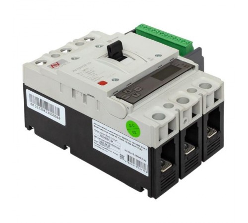 Выключатель автоматический AV POWER-1/3 100А 50kA ETU6.2  mccb-13-100-6.2-av  EKF