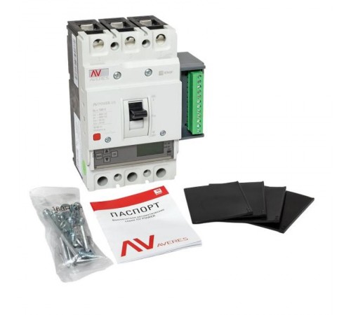 Выключатель автоматический AV POWER-1/3 100А 50kA ETU6.2  mccb-13-100-6.2-av  EKF