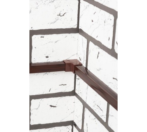 Угол внутренний (20х10) (4 шт) Plast EKF PROxima  под темное деревоibd-20-10x4EKF