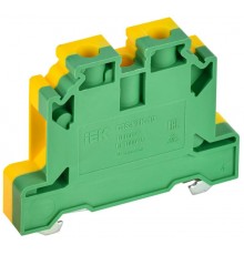 Колодка клеммная CTS-PEN земля 10мм2 желто-зеленая  YCT11-00-K52-010  IEK