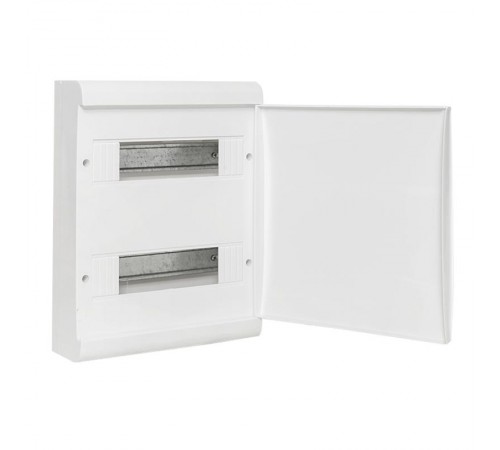 Щит распределительный ЩРН-П-24 (пром. упаковка) белая дверца IP41 Basic  pb-n-24w-bas  EKF