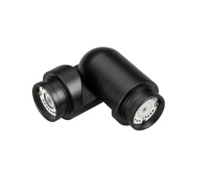 Коннектор поворотный MAG-FLEX-CON-POWER-TURN (BK) (Arlight, IP20 Металл, 3 года)  035390  Arlight
