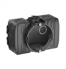 Монтажная коробка с бок пространством для зажима, для установки в сплошную стену, 60xH50x114 мм  2003725  OBO Bettermann