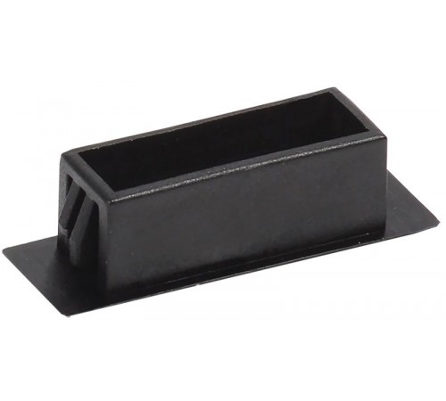 Заглушка SC duplex пластик (черный)  FOBX-Z-SCDX  ITK