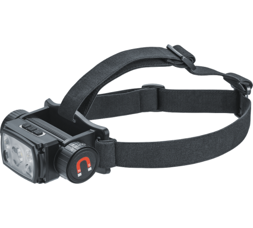 Фонарь светодиодный налобный   93 880 NPT-H37-ACCU налоб.сенсор.1P50,5Вт+2XPE,3Вт li-ion 1,2Ач  93880  Navigator