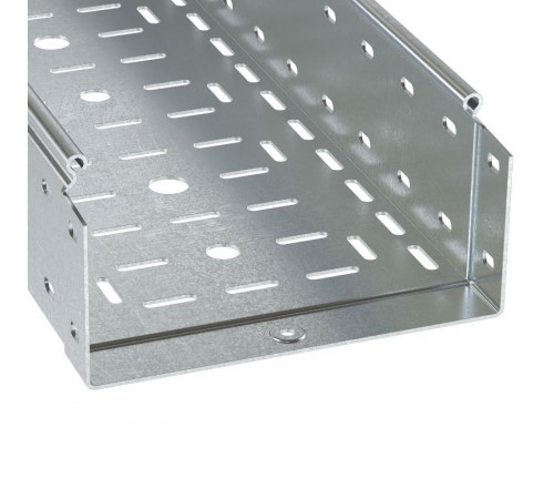Лоток перфорированный  500х100х2000х1,2мм, горячеоцинкованный  3533612HDZ  DKC