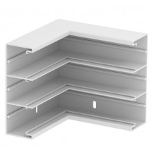 Внутренний угол кабельного канала Rapid 45 нерегулируемый 53x160 мм (ПВХ,белый) (GEK-KIS53160-3)  6116203  OBO Bettermann