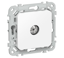 FLITE Розетка TV оконечная тип F РТВф-1-1-1-ФлБ белый  FI-A10-O-K01  IEK