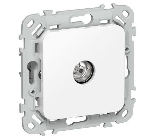 FLITE Розетка TV оконечная тип F РТВф-1-1-1-ФлБ белый  FI-A10-O-K01  IEK