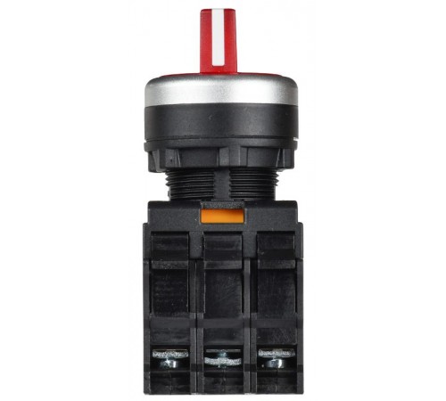 Переключатель с подсветкой 3 полож. 2NO красный MASTER  MI-SW60-20XD-4-14-3-K04  IEK