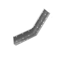 Вертикальный соединитель внутренний 45 град. для лестничного лотка ЛКР высотой 200 мм, толщ. 2,5 мм, Сендзимир цинк, 036622  ВСВНЛКР45-200-2,5-СЦ   