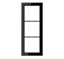 Рамка 3-кратная; черная FD983SW Jung