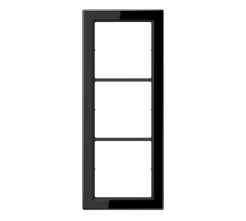 Рамка 3-кратная; черная FD983SW Jung