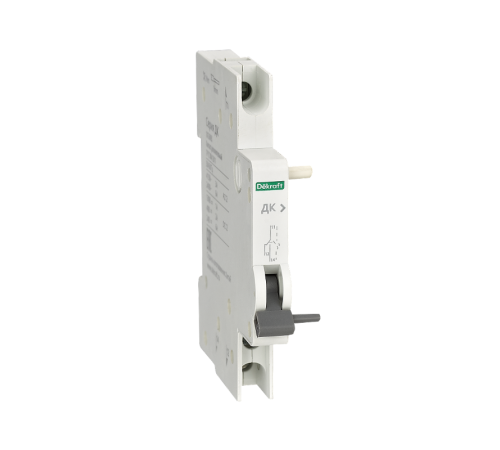 Контакт дополнительный ДК-201 AC-12: Ue/Ie:AC415В/3A, AC240В/6A DC-12: Ue/Ie:DC130В/1A, DC48В/2A, DC24В/6A  18126DEK  DEKraft