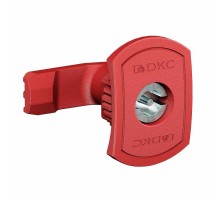 Замок для корпусов ST CE двойная бородка 3мм красный  R5CE206  DKC