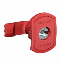 Замок для корпусов ST CE двойная бородка 3мм красный  R5CE206  DKC
