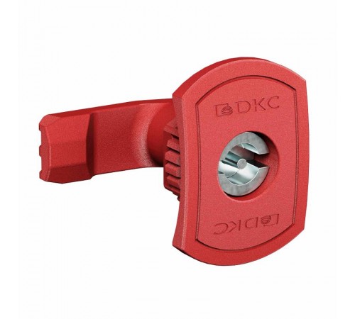 Замок для корпусов ST CE двойная бородка 3мм красный  R5CE206  DKC