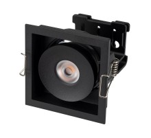 Светильник CL-SIMPLE-S80x80-9W Warm3000 (BK, 45 deg)  028149  Arlight