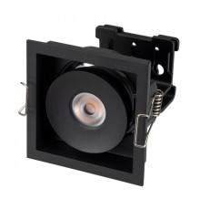 Светильник CL-SIMPLE-S80x80-9W Day4000 (BK, 45 deg)  026875  Arlight