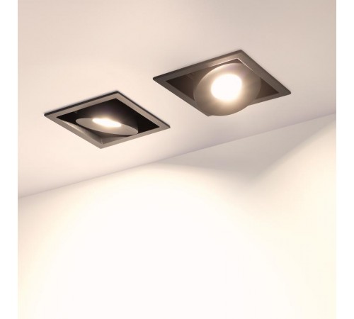 Светильник CL-SIMPLE-S80x80-9W Warm3000 (BK, 45 deg)  028149  Arlight