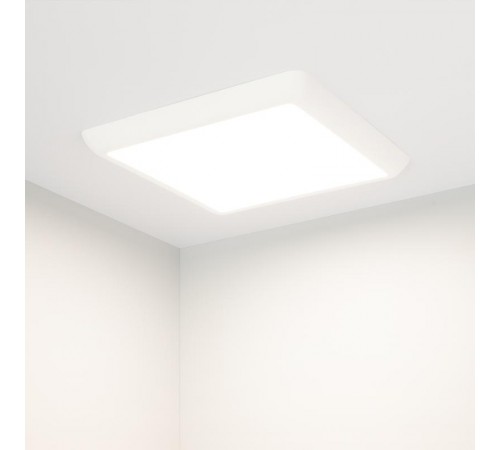 Светильник CL-FIOKK-S300x300-25W Day4000-MIX (WH, 120 deg, 230V)  034472 Arlight