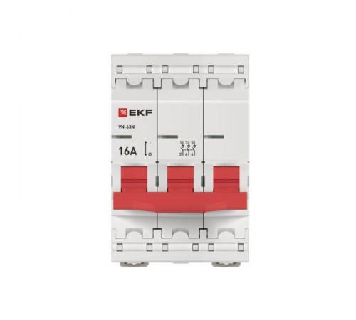 Выключатель нагрузки 3P 16А ВН-63N PROxima S63316  EKF