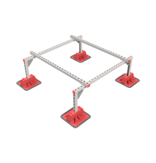 Опорная конструкция для установки оборудования TECHNORAPTOR LIGHTFOOT 1200х1200  KM-TR-LTF-SSEI-1200-1200  КМ - профиль