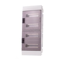 Бокс в нишу Mistral41 48М прозрачная дверь (c клемм)  1SLM004101A2208  ABB