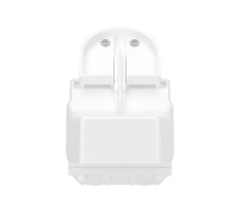 Адаптер для оптоволоконных разъемов 2хST модульный, c системой  пломбировки "Avanti", "Белое облако", 2 модуля  4400482  DKC