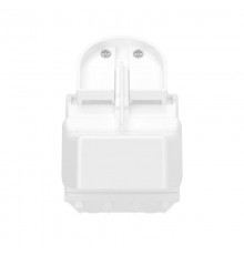 Адаптер для оптоволоконных разъемов 2хST модульный, c системой  пломбировки "Avanti", "Белое облако", 2 модуля  4400482  DKC